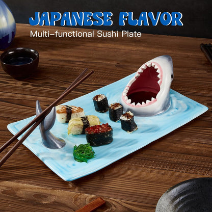 Shark Sushi Plate