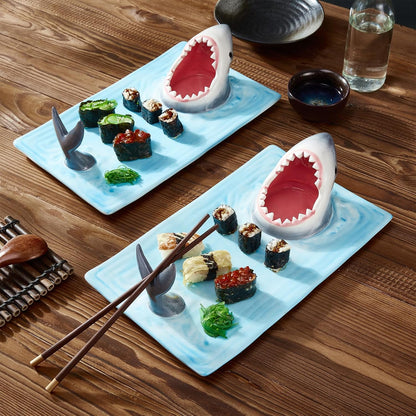 Shark Sushi Plate