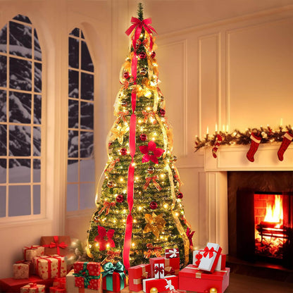 Folding Christmas Tree™ – Effortless Holiday Décor in Seconds!